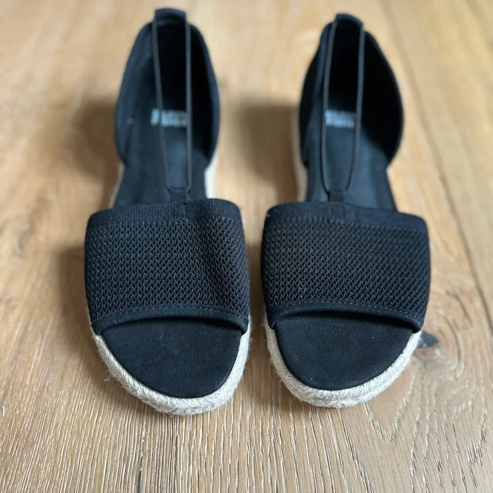 Eileen Fisher Womens Shoes Mews Slip On Padded Espadrille Sandals - Picture 5 of 9